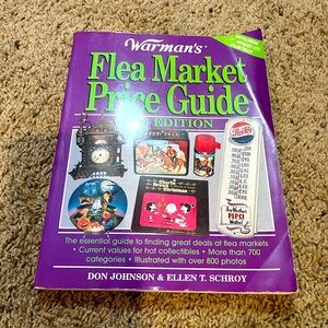 Warman's Flea Market Price Guide Book GUC
